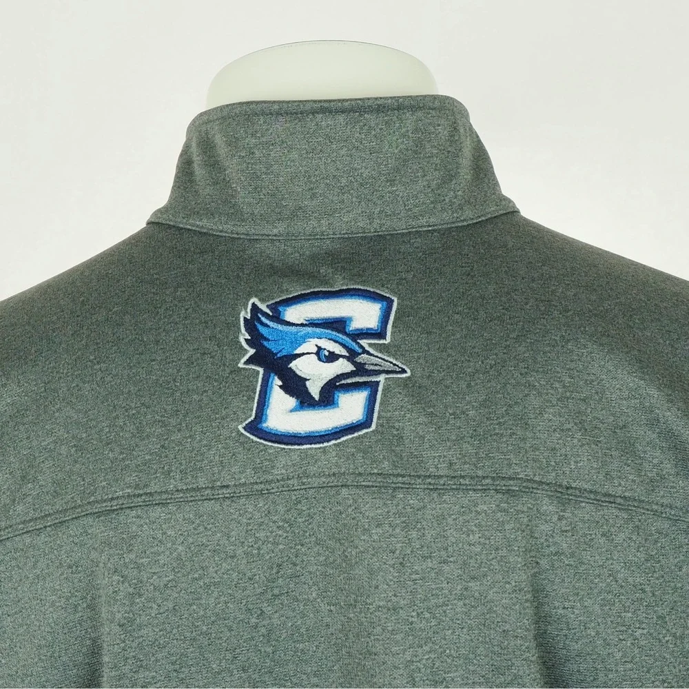 The North Face Pullover Shirt Mens Large Gray Mock Creighton School of Medicine